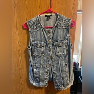Forever 21 studded vest